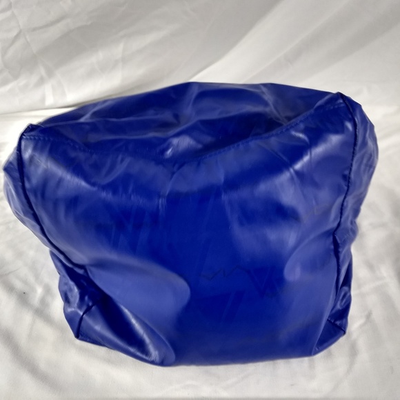 NEW VIA SPIGA BAG BLUE POLY CARRYALL - Picture 5 of 8